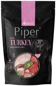 Piper Animals Adult Mokra Karma z indykiem i brokułami dla psa 500g SASZETKA