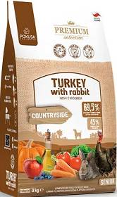 Pokusa Pies Senior Premium Selection Countryside Turkey with Rabbit Sucha Karma z indykiem i królikiem 3kg