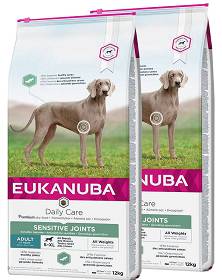 Eukanuba Pies Daily Care Sensitive Joints Sucha Karma 2x12kg DWU-PAK