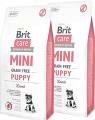 Brit Care Grain Free Pies MINI Puppy Lamb Sucha Karma z jagnięciną 2x7kg DWU-PAK