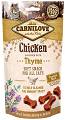 Carnilove Soft Chicken with tyme Przysmak 50g [Data ważności: 11.10.2022]