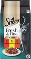 Sheba Fresh&Fine in Gravy Mokra Karma z wołowiną, kurczakiem i jagnięciną w sosie dla kota 6x50g