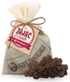 Paka Zwierzaka Pies Ciastka Zając z burakiem przysmak 200g