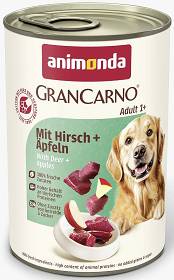 Animonda Pies GranCarno Adult Mokra Karma z wieprzowiną, jeleniem i jabłkiem 400g
