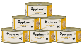 Applaws Natural Kot Food Mokra Karma z kurczakiem 6x156g PAKIET