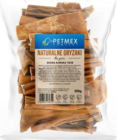Petmex Przysmak Skóra końska dla psa dł. 15cm 500g