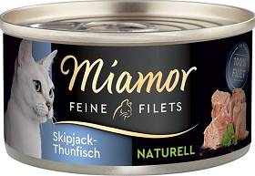 Miamor Feine Filets Naturell Kot Mokra Karma z tuńczykiem w sosie dla kota 80g