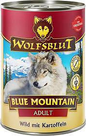 Wolfsblut Pies Blue Mountain Mokra Karma z dziczyzną 395g PUSZKA