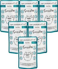 Gussto Fresh Kot Fresh Deer Mokra Karma z koniną 8x85g PAKIET