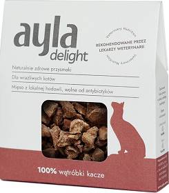 AYLA Delight Przysmak Wątróbki kacze dla kota 28g