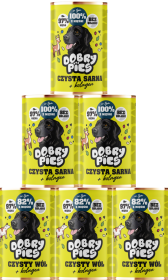 Dobry Pies Adult Mono Mokra Karma z sarną dla psa 12x400g PAKIET