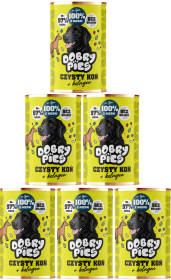 Dobry Pies Adult Mono Mokra Karma z koniną dla psa 12x400g PAKIET