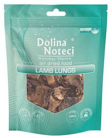 Dolina Noteci Treats Lamb Lungs Przysmak płuca jagnięce  dla psa 100g [Data ważności: 05.07.2025]