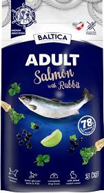 Baltica Hypoallergenic Adult Medium Salmon with Rabbit Sucha Karma z łososiem i królikiem dla psa 3kg