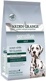 USZKODZONA Arden Grange Adult Sensitive Fish & Potato Sucha Karma 12kg