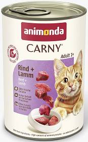 Animonda Carny Kot Adult Mokra Karma z wołowiną i jagnięciną 400g