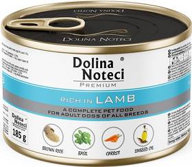 Dolina Noteci Premium Adult Mokra Karma z jagnięciną dla psa 185g