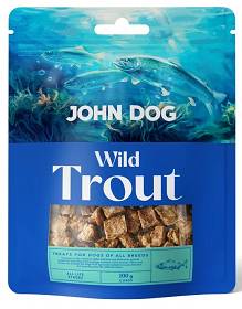 John Dog Wild Fish Trout Przysmak z pstrągiem dla szczeniaka 100g