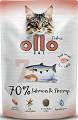 Ollo nr 7 Salmon&Shrimp Mokra Karma z łososiem i krewetkami dla kota 85g