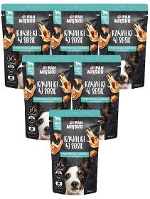 Pan Mięsko Adult Mokra Karma z wieprzowiną i dzikiem dla psa 10x150g PAKIET