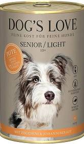 Dog's Love Senior Light Pute Mokra Karma z indykiem dla psa 400g