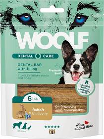 Woolf Dental Care Rabbit & Blueberry Przysmak z królikiem i jagodą dla psa 6szt. 