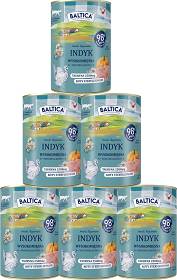 Baltica Smaki Regionów Adult Sterilized Mokra Karma z indykiem dla kota 12x400g PAKIET