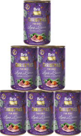 Brit Mono Protein Christmas Lamb Mokra Karma z jagnięciną dla psa 6x400g PAKIET