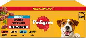 Pedigree Adult Wybór Smaków Mokra Karma w galaretce dla psa 80x100g