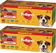 Pedigree Adult Wybór Smaków Karma w galaretce dla psa 2x(40x100g) PAKIET
