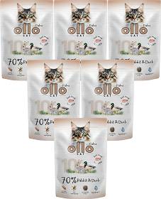 Ollo nr 10 Rabbit&Duck Mokra Karma z królikiem i kaczką dla kota 12x85g PAKIET