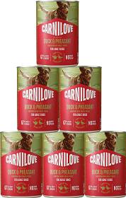 Carnilove Pies Adult Duck&Pheasant Mokra Karma z kaczką i bażantem 6x400g PAKIET