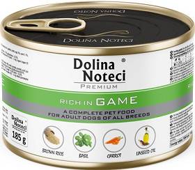 Dolina Noteci Premium Adult Mokra Karma z dziczyzną dla psa 185g