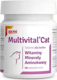 Dolfos Multivital Cat suplement dla kota 90 tab.