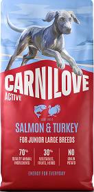Carnilove Pies Junior Large Breed Turkey&Salmon Sucha Karma z indykiem i łososiem 12kg