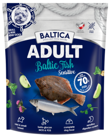 Baltica Sensitive Pies Adult Small Sucha Karma z rybami bałtyckimi 1kg