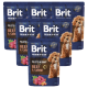 Brit Premium Adult Beef&Carrot Fillets in Gravy Mokra Karma z wołowiną dla psa 24x85g (sos) PAKIET