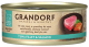 Grandorf Adult Tuna&Salmon Fillet Mokra Karma z tuńczykiem i łososiem  w sosie dla kota 70g
