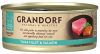Grandorf Adult Tuna&Salmon Fillet Mokra Karma z tuńczykiem i łososiem  w sosie dla kota 70g