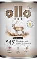 Ollo Plus Venison with Collagen Dog Adult Mokra Karma z jeleniem i kolagenem dla psa 800g
