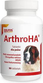 Dolfos ArthroHA suplement diety dla psa 90 tab.