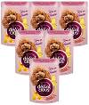 Delickcious Turkey&Tropicial Fruits in Creamy Sauce Mokra Karma z indykiem dla psa 12x80g PAKIET