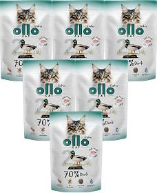 Ollo nr 2 Duck Mokra Karma z kaczką dla kota 12x85g PAKIET