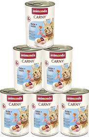 Animonda Carny Kot Adult Mokra Karma z kurczakiem i łososiem 6x400g PAKIET