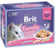 Brit Premium Kot Family Plate Fillets in Jelly Mokra Karma 12x85g