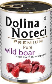 Dolina Noteci Premium Adult Pure Wild Boar Mokra Karma z dziczyzną dla psa 400g