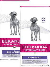 Eukanuba Pies Dermatosis FP Sucha Karma 2x12kg DWU-PAK