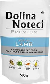 Dolina Noteci Pies Premium Adult Lamb Mokra Karma z jagnięcina 500g SASZETKA