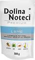 Dolina Noteci Pies Premium Adult Lamb Mokra Karma z jagnięcina 500g SASZETKA