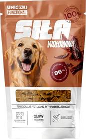 Uniszki Functional Siła Przysmaki z wołowiną dla psa 90g